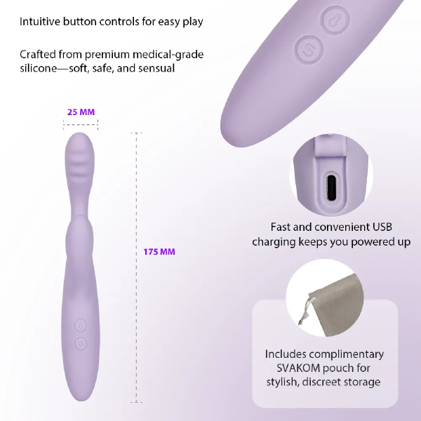 Cici+ 2 Slim Rabbit Vibrator