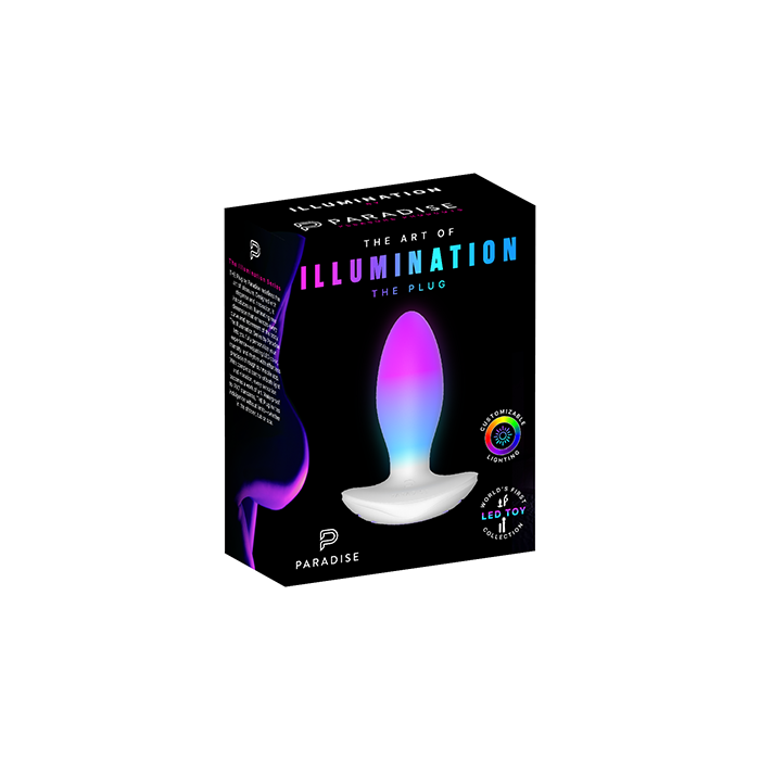 Illumination THE Plug Light up Vibrating Anal Plug