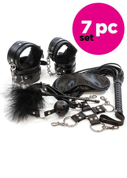 Intrigue Beginners Bondage Kit Black