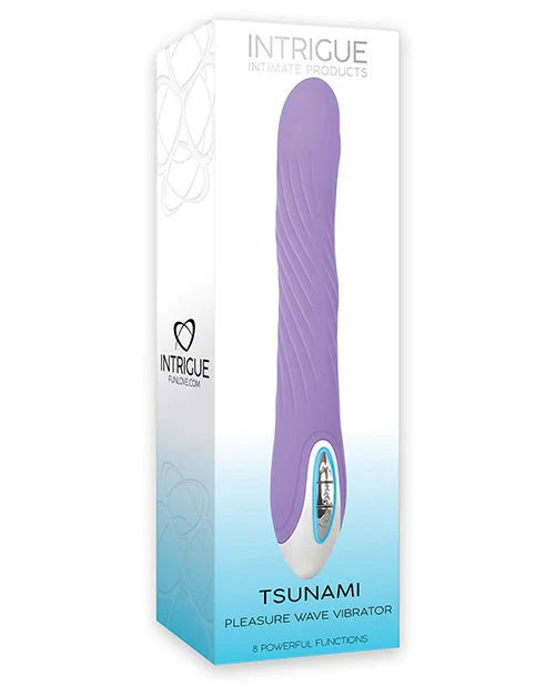 Intrigue Tsunami Ripple Vibrator in Purple