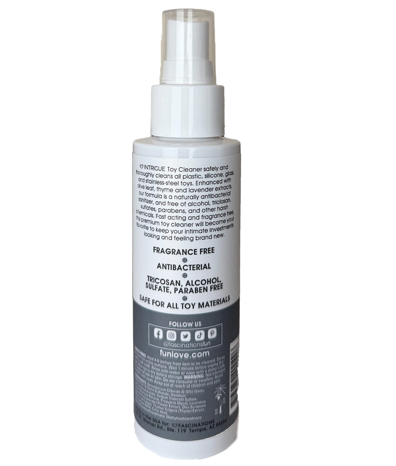 Intrigue 4oz Spray Toy Cleaner