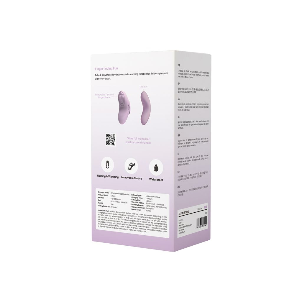 Echo 2 Flexible Finger Vibrator