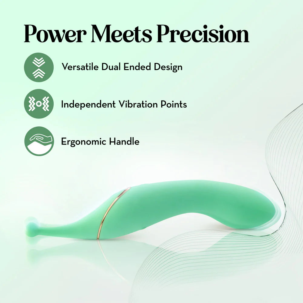 Stella Dual-Ended Clitoral G-Spot Vibrating Wand