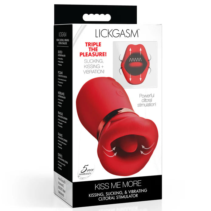 Lickgasm Kiss Me More Clitoral Stimulator