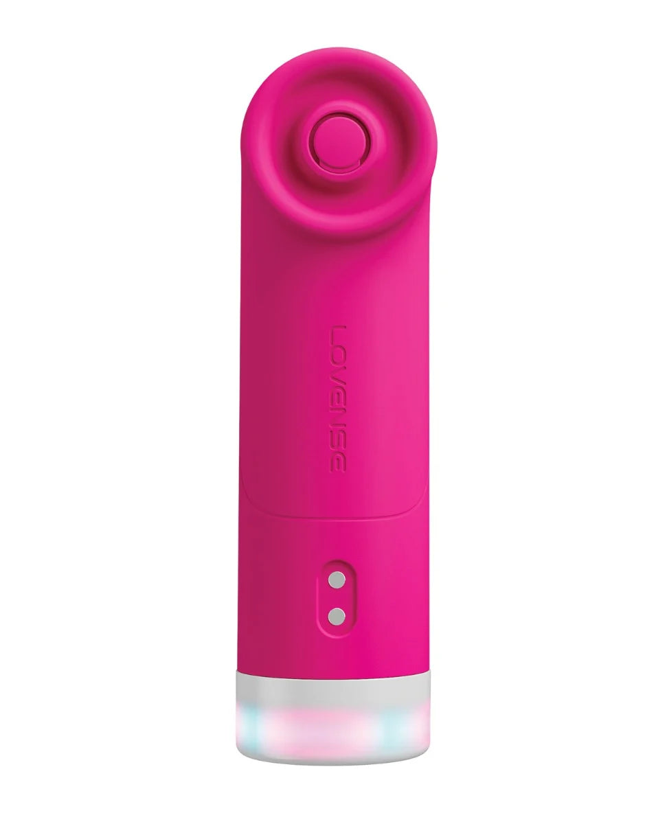 Lovense Fizz Dual-Head Suction & Tapping Clitoral Vibrator