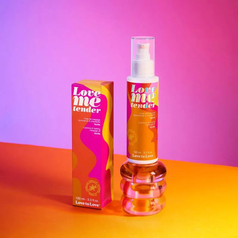 Love Me Tender Massage Oil in Vanilla