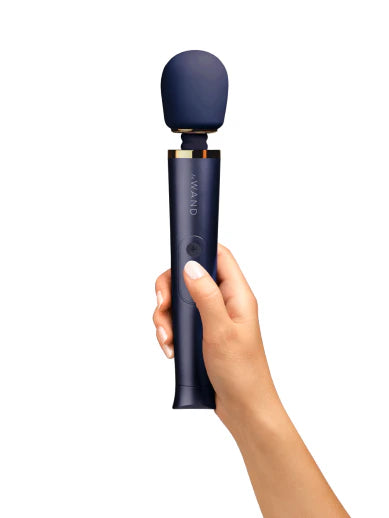Le Wand Petite Rechargeable Massager in Navy