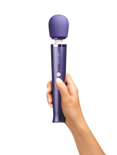 Le Wand Petite Rechargeable Massager in Violet