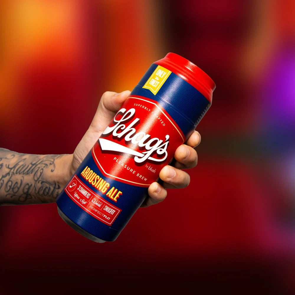 Schag's Arousing Ale Self-Lubricating Stroker Frosted