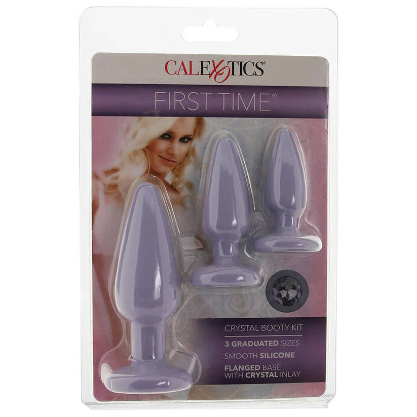 First Time Crystal Booty Anal Plug Set | Beginner Anal Kit at Fascinations First Time Crystal Booty Anal Plug Set | Beginner Anal Kit at Fascinations