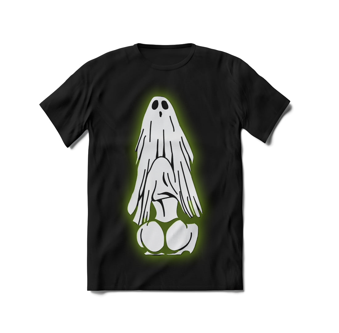 Sexy Ghost Glow-In-The-Dark Graphic Tee
