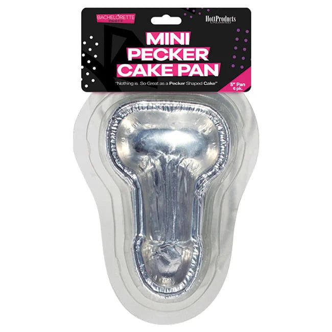 Mini Pecker Cake Pan 6 pack
