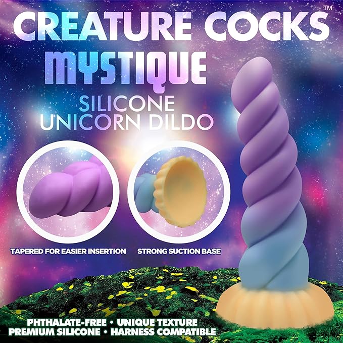 Creature Cocks Mystique Unicorn Dildo