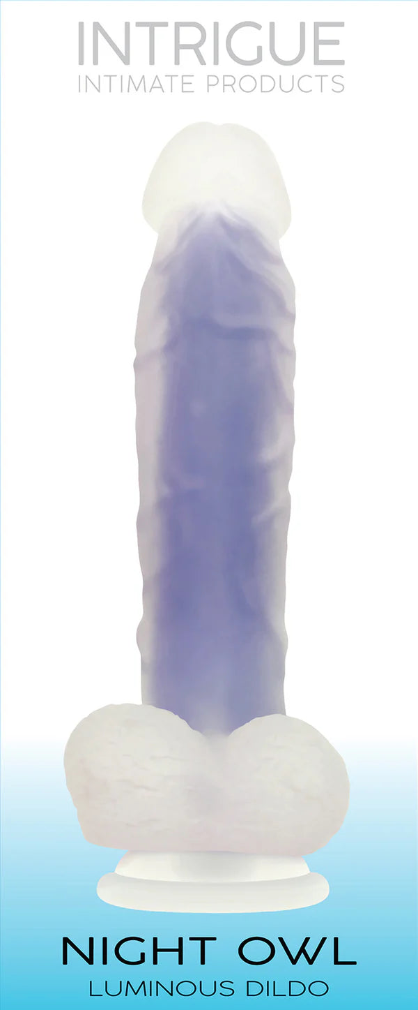 Intrigue Night Owl Glow-In-The-Dark Dildo