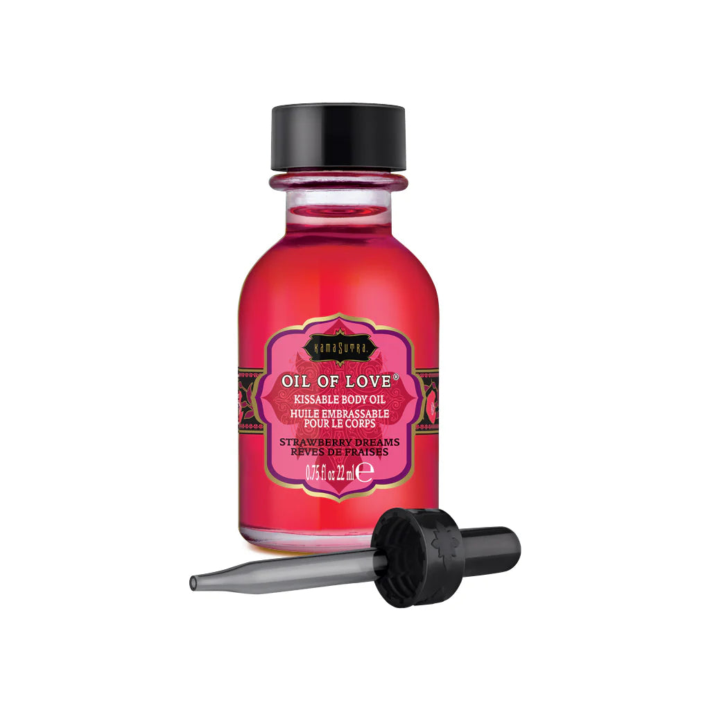 Kama Sutra Kissable Oil of Love Strawberry Dreams 0.75 oz