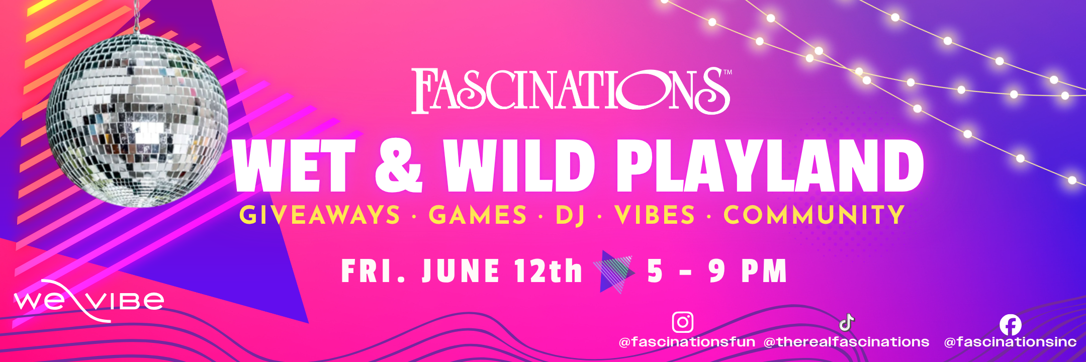 Explore our We-Vibe Event coming to tempe!