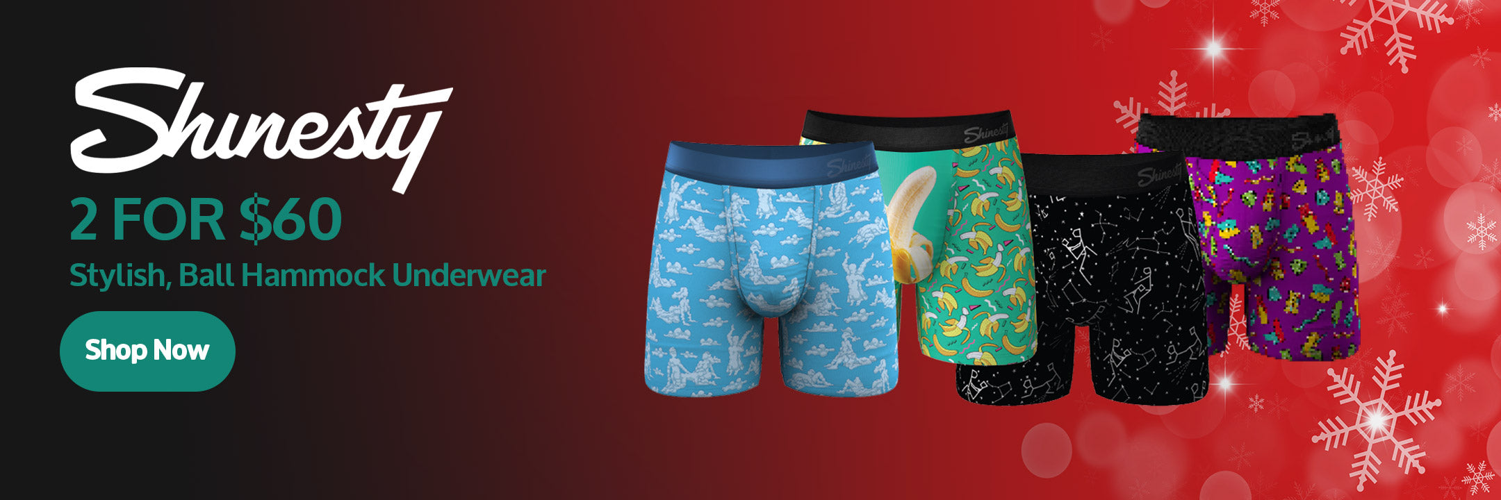 Shop Luxury Boxers 2 for $60 at Fascinations.net!