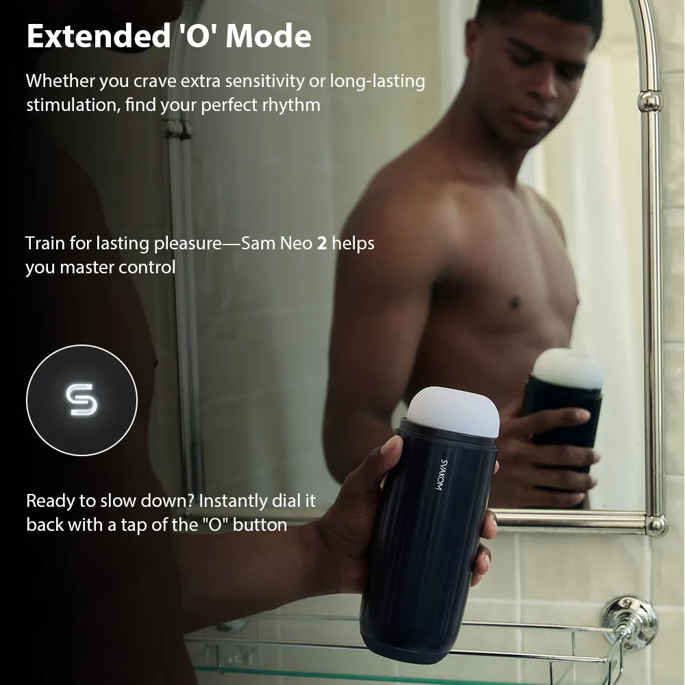 Sam Neo 2 Pro Interactive Sucking and Vibrating Masturbator