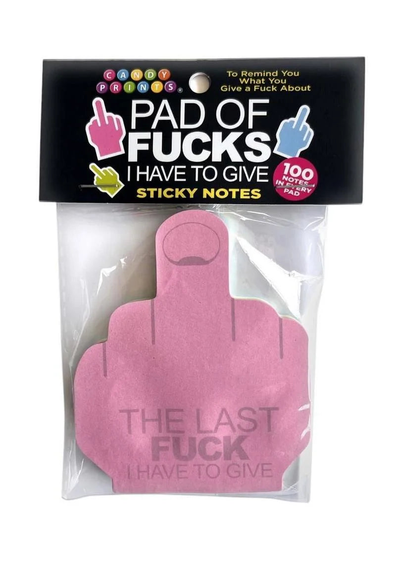 Pad of F*cks Stick Notes
