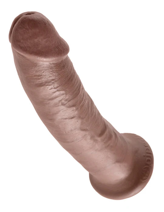9" Cock in Brown