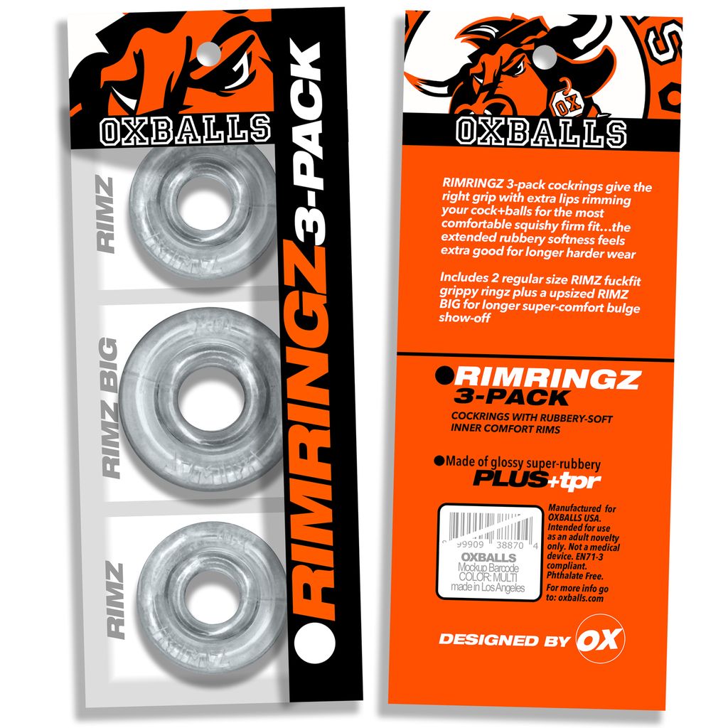Rimringz Cock Rings 3-Pack