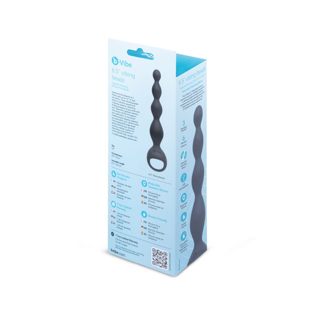 bVibe 6.5" Silicone Vibing Beads