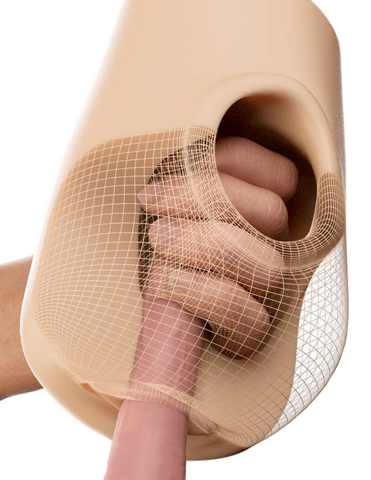 Pussy Pounder Squeeze Stroker in Flesh