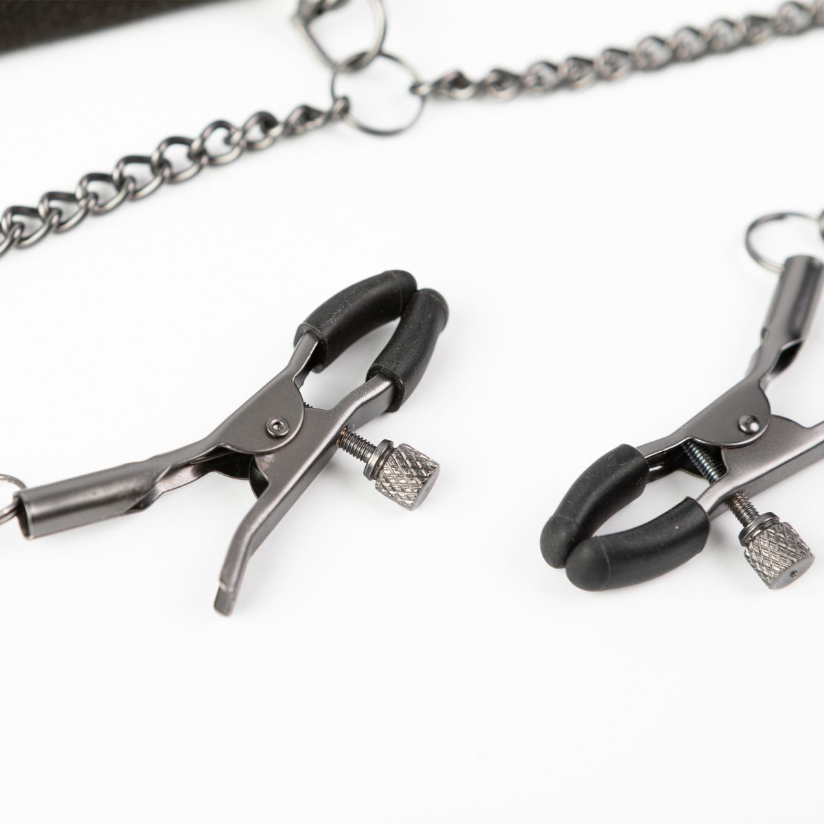 Velvet Collar with Nipple Clamps