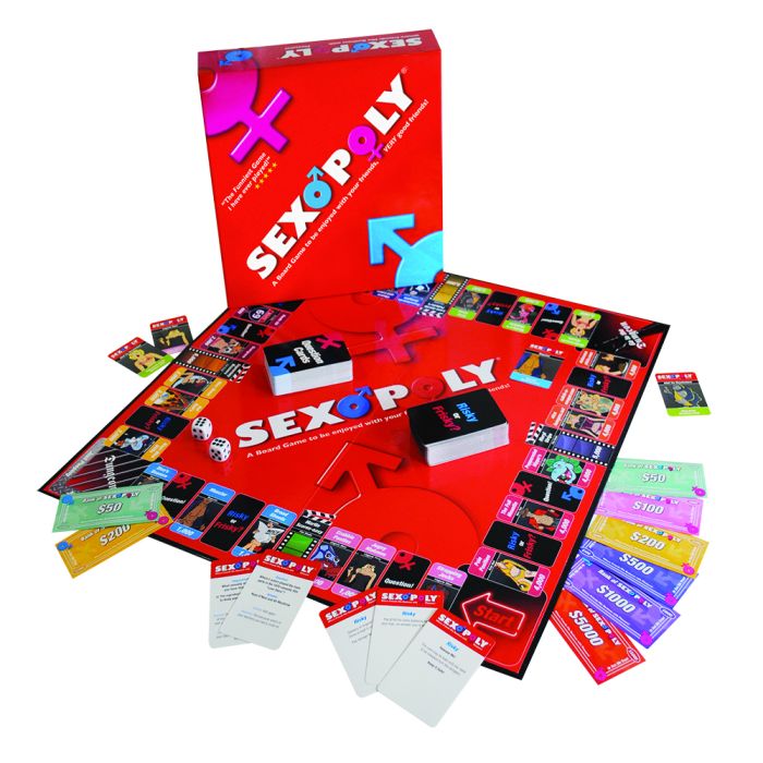 SEXOPOLY Board Game