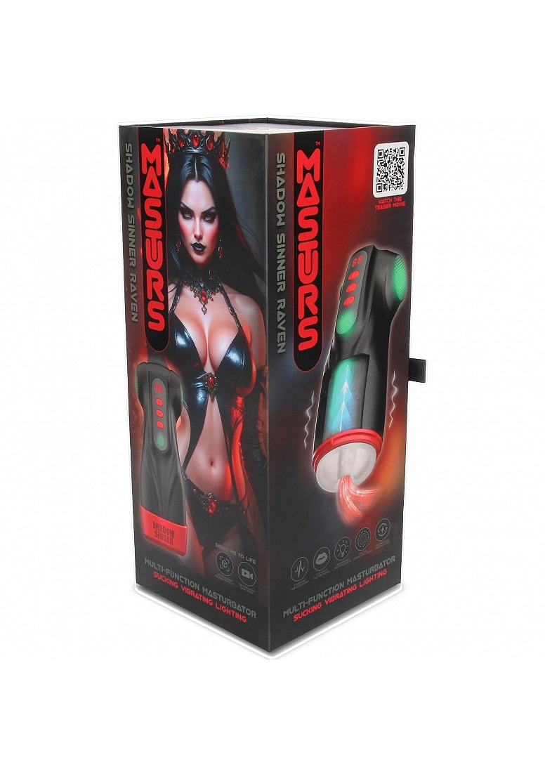 Raven Shadow Sinner Suction and Lighting Vibration Virtual Reality Masturbator