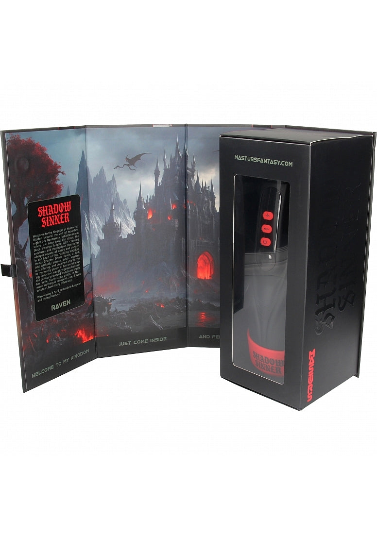 Raven Shadow Sinner Suction and Lighting Vibration Virtual Reality Masturbator