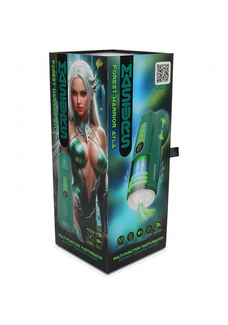 Ayla Forest Warrior Suction and Vibrating Virtual Reality Masturbator