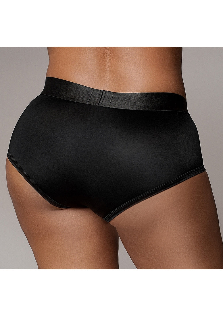 Vibrating Strap-on Brief - XL/XXL