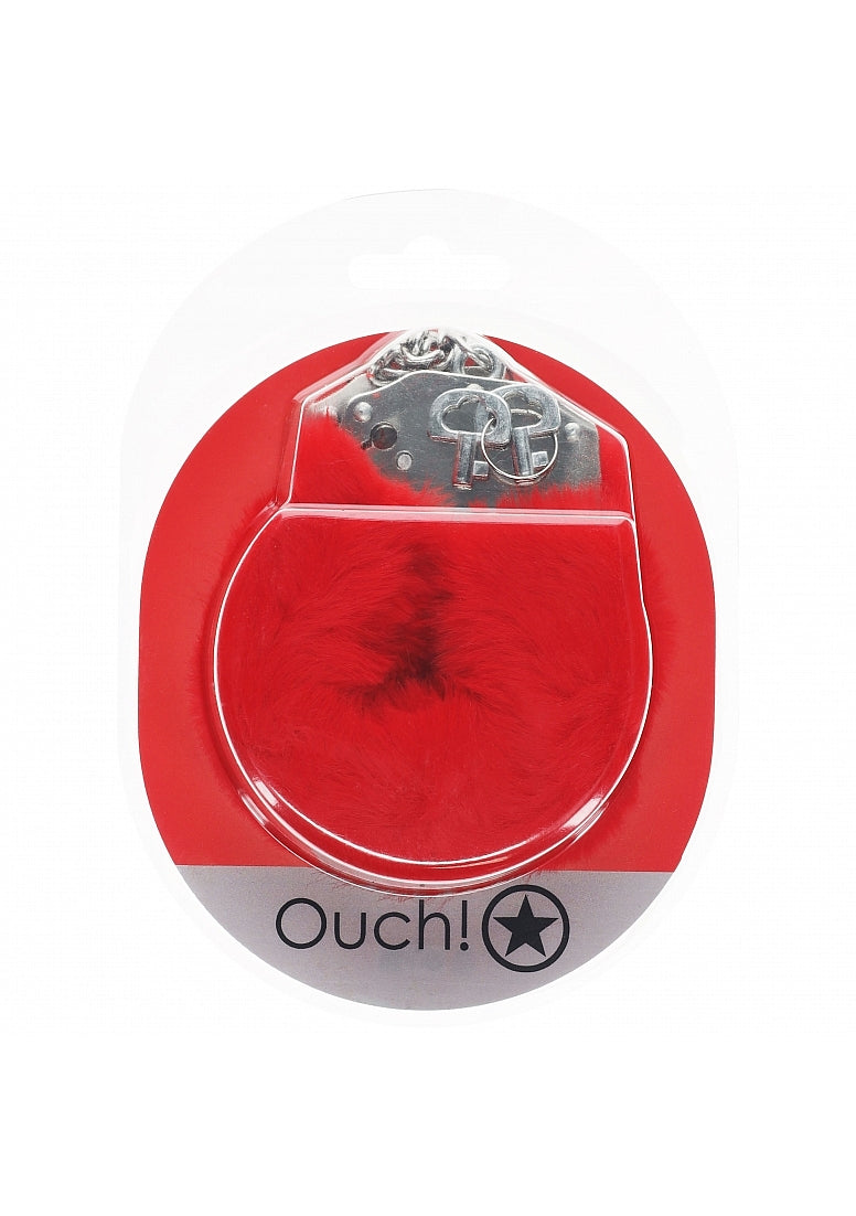 Ouch! Fluffy Cuffs Red
