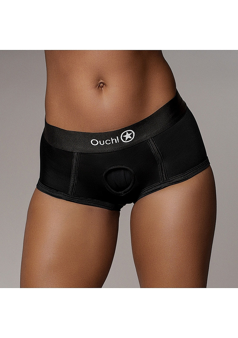 Vibrating Strap-on Brief - M/L