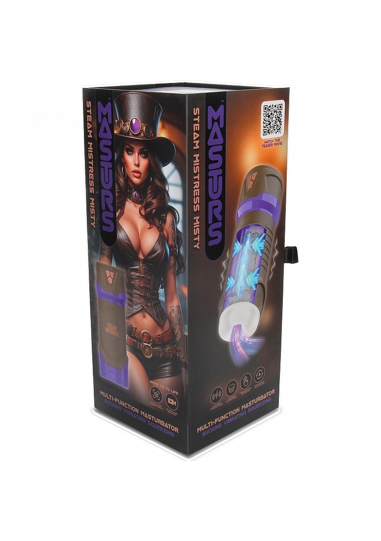 Misty Steam Mistress Suction and Squeezing Virtual Reality Masturbator