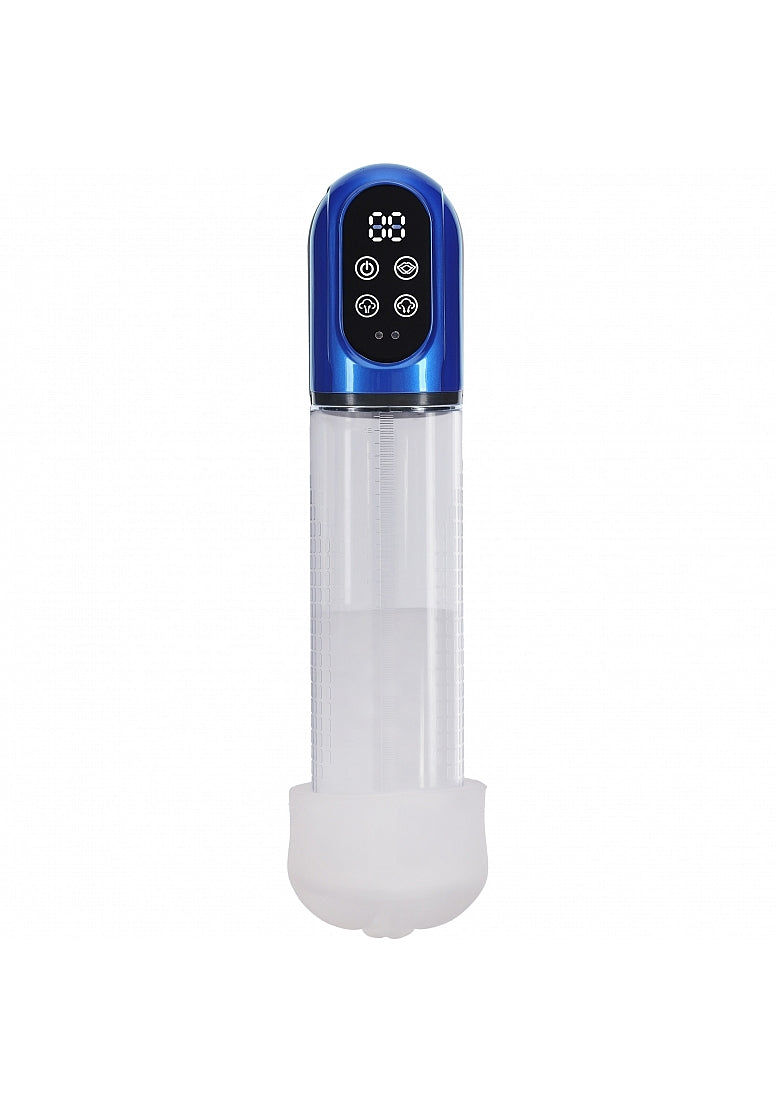 Pumped Engage Automatic Pump Masturbator Blue