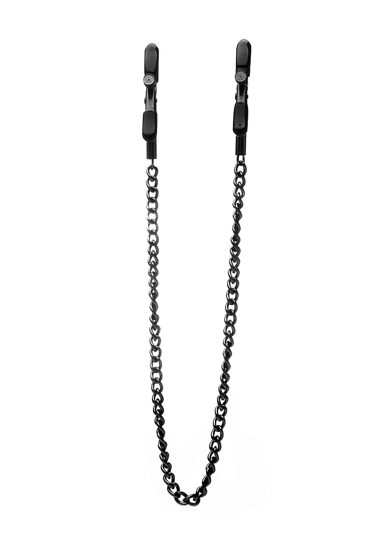Ouch! Adjustable Nipple Clamps - Black
