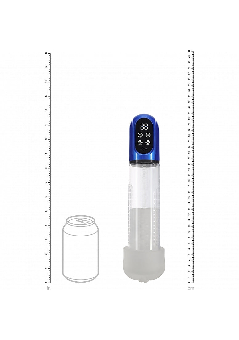Pumped Engage Automatic Pump Masturbator Blue