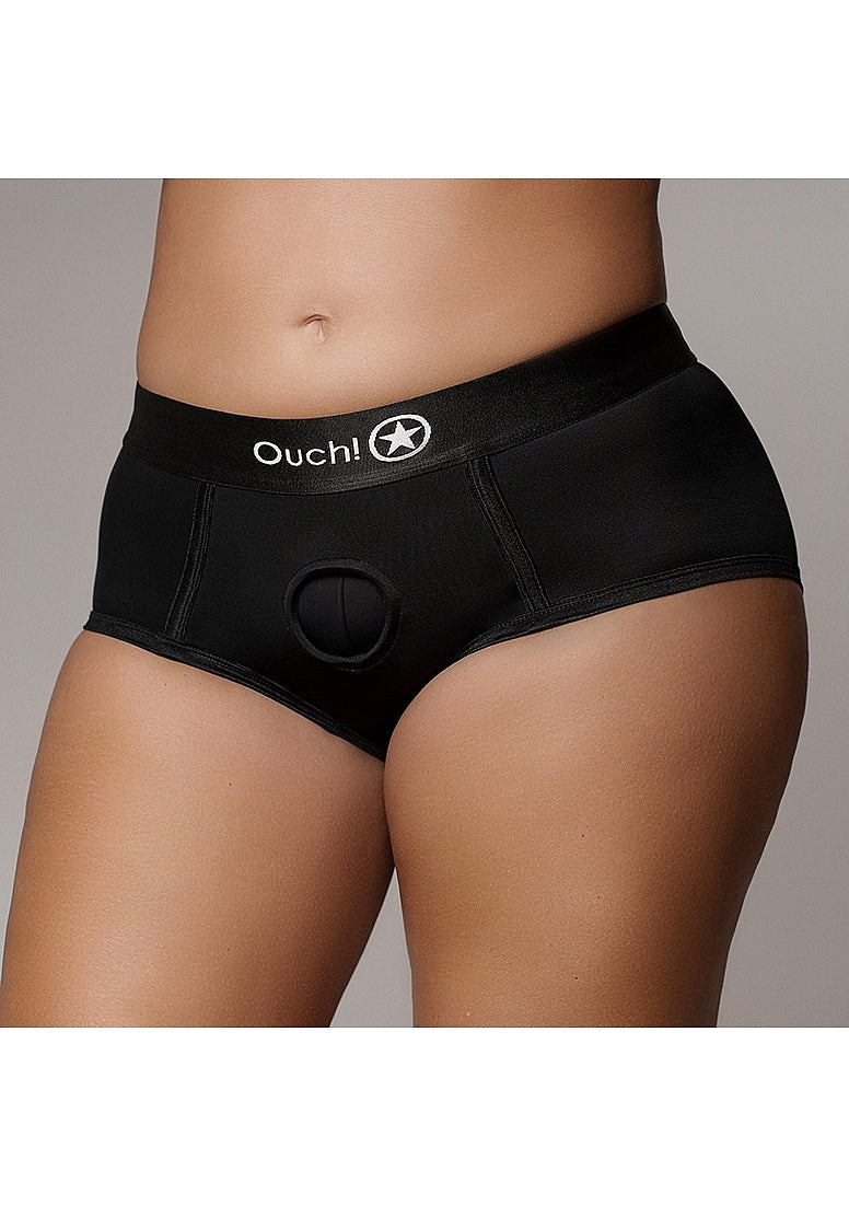 Vibrating Strap-on Brief - XL/XXL