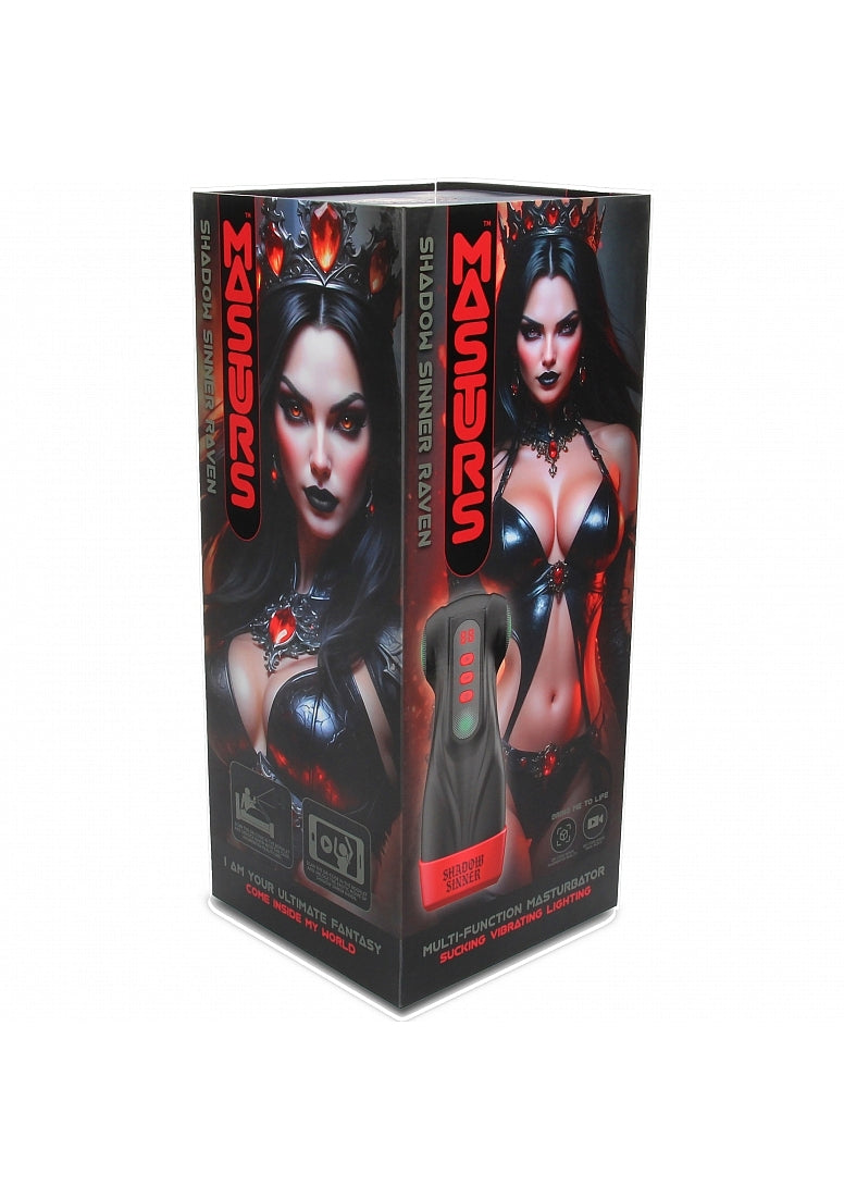 Raven Shadow Sinner Suction and Lighting Vibration Virtual Reality Masturbator