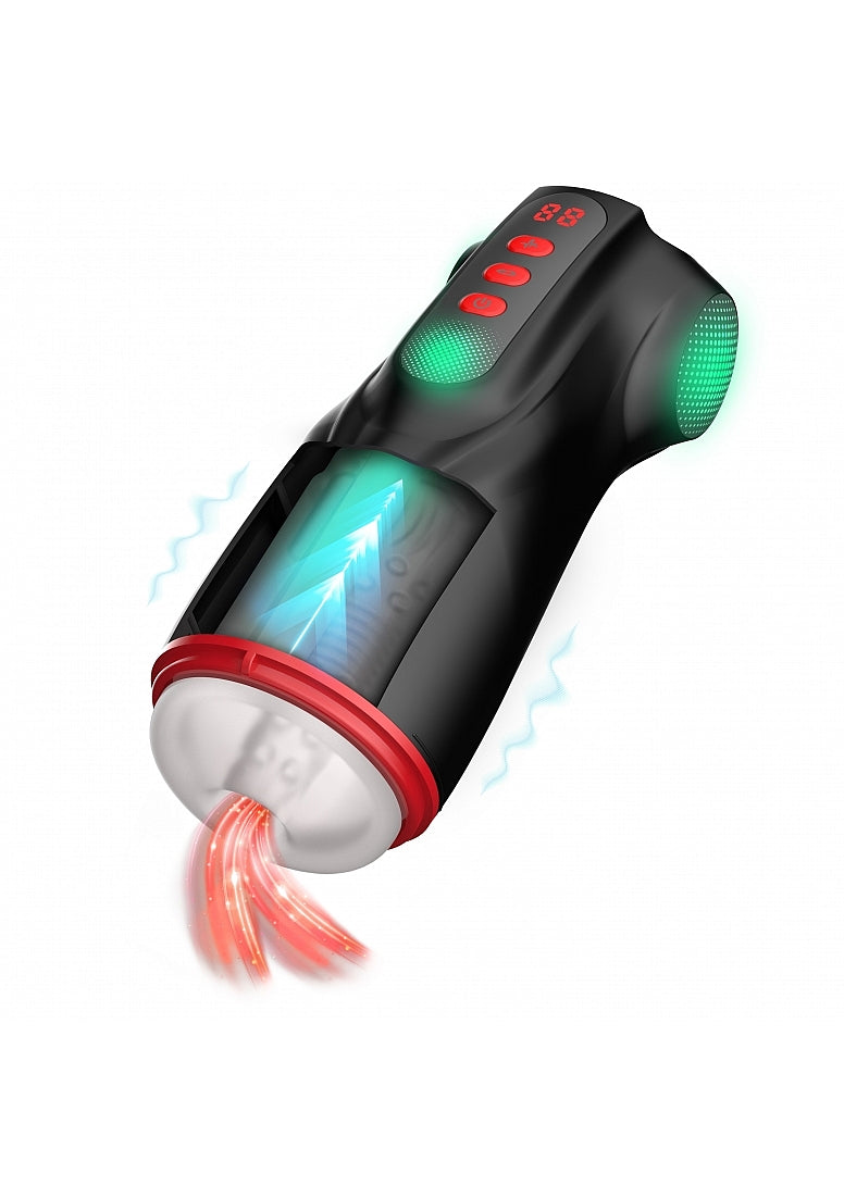 Raven Shadow Sinner Suction and Lighting Vibration Virtual Reality Masturbator