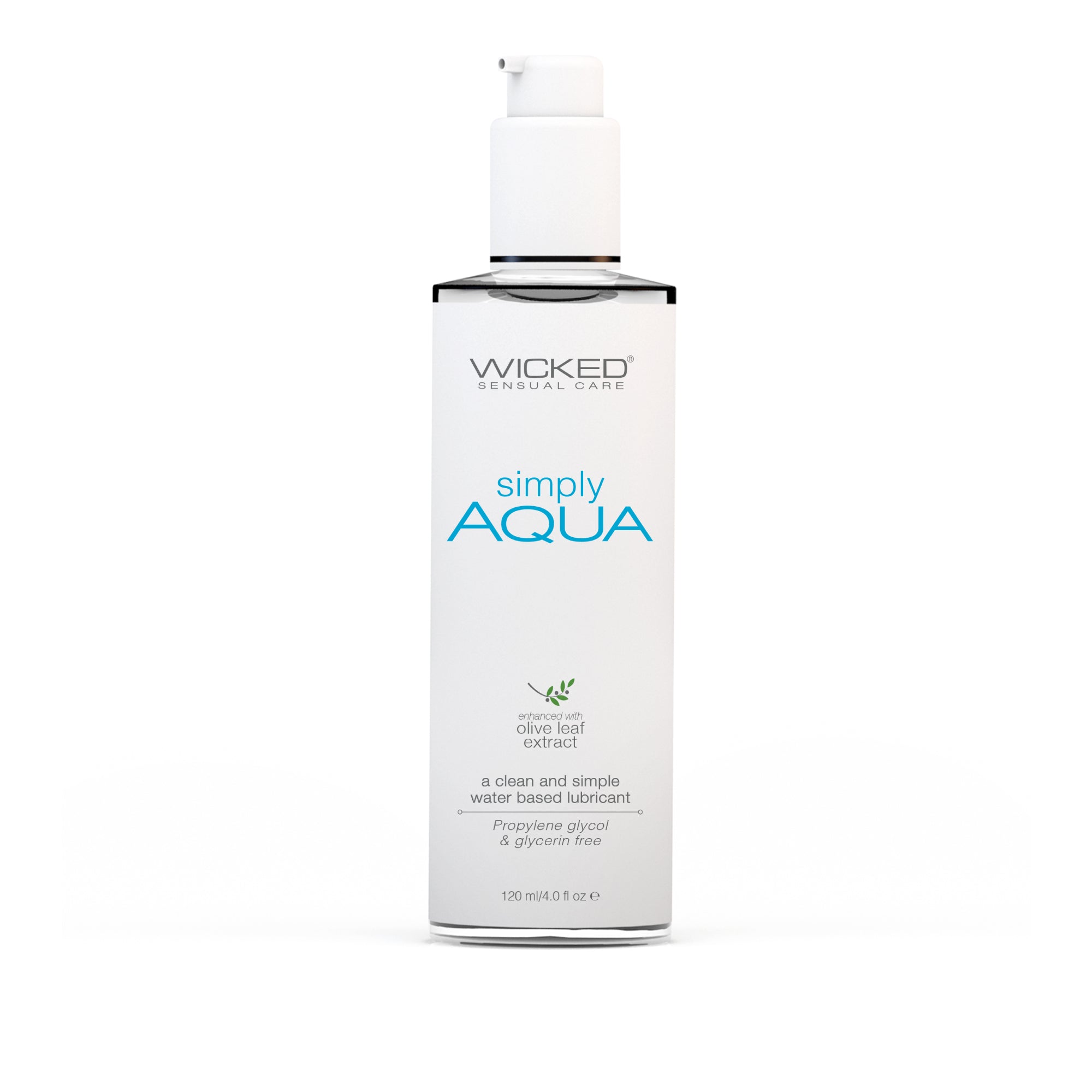 Simply® Aqua 4oz Water Based Lubricant