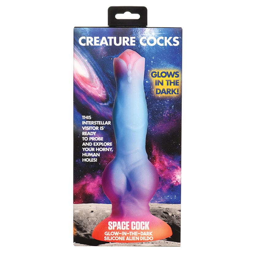 Creature Cocks Glow in the Dark Space Cock Alien Dildo