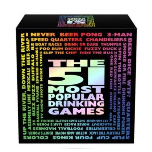 51 Most Popular Drinking Games