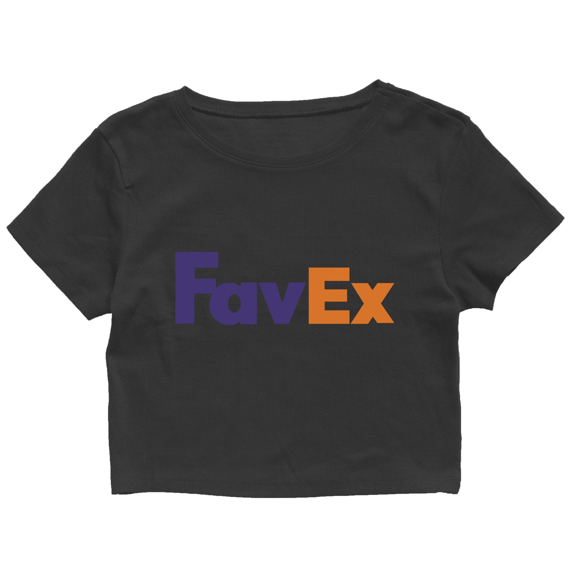 Fav Ex Cropped Graphic Tee
