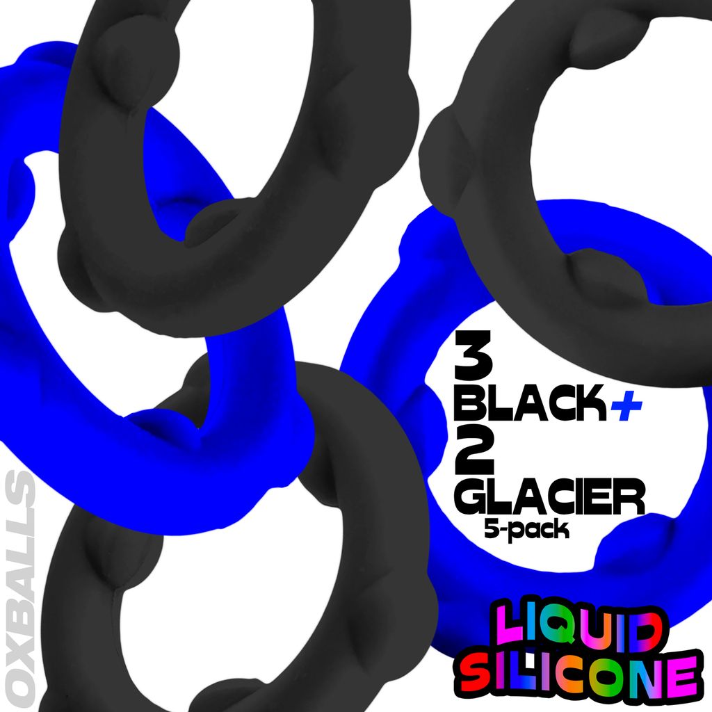 Gearheads 5-Pack Liquid Silicone C-Rings