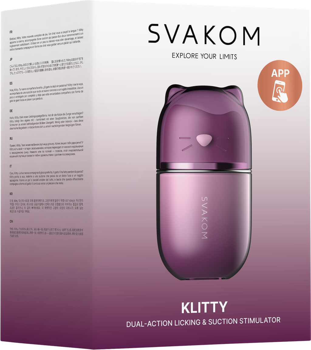 Klitty Dual-Action Licking & Suction Stimulator