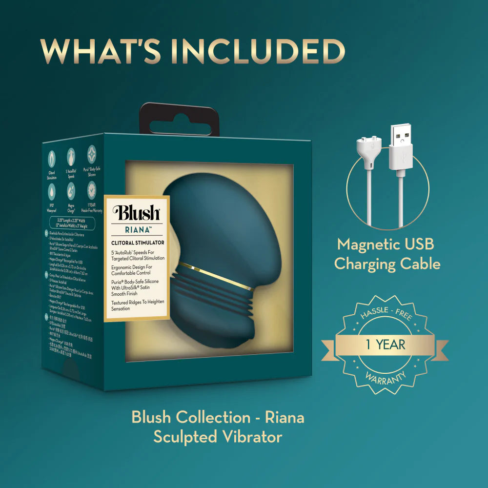 Riana Clitoral Stimulator with AutoRub Technology