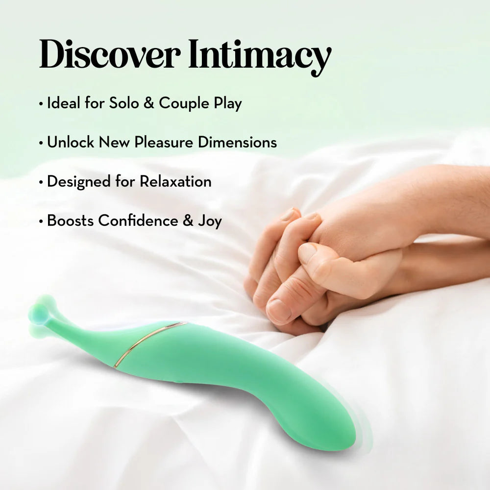 Stella Dual-Ended Clitoral G-Spot Vibrating Wand
